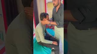 Neck pain cervical spine posture correction chiropractic adjustment pain clinic now inHaryana loharu [upl. by Seko]