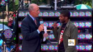 RampB Superstar Usher on the Plaza [upl. by Scoles]