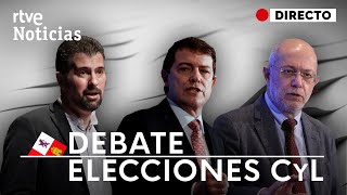 DEBATE ELECTORAL de las ELECCIONES del 13F en CASTILLA Y LEÓN Completo  RTVE Noticias [upl. by Atilehs]