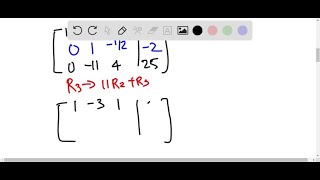 Determine the solution set to the system A 𝐱𝐛 for the given coeff… [upl. by Ennaihs85]