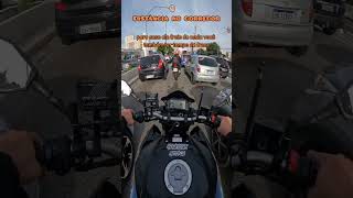 Dica para piloto iniciante mantenha distância no corredor motovideo moto motovlog mt03 [upl. by Roe]