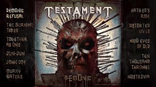 TESTAMENT  Demonic OFFICIAL FULL ALBUM STREAM [upl. by Kass]