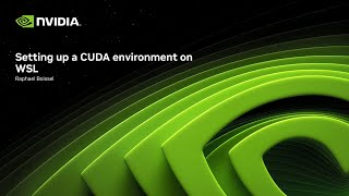 CUDA Tutorials I Installing CUDA Toolkit on Windows and WSL [upl. by Annor348]