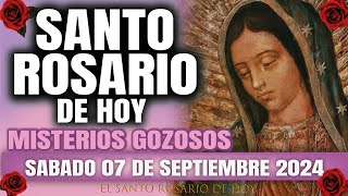 EL SANTO ROSARIO DE HOY SABADO 07 DE SEPTIEMBRE 2024 MISTERIOS GOZOSOS  EL SANTO ROSARIO DE HOY [upl. by Ereveneug]