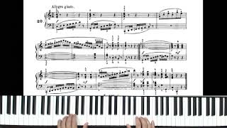 Czernyana  fascicolo II  n 20  Allegro giusto  piano tutorial by Antonio De Angelis [upl. by Birkett803]