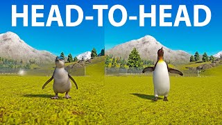 Little Penguin vs King Penguin A Head to Head Speed Race in Planet Zoo [upl. by Jaymee712]