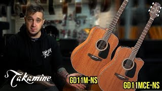 Akustična Takamine GD11MNS amp ozvučena GD11MCENS gitara [upl. by Ssegrub]