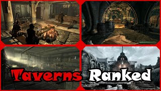 Skyrim Taverns Ranked Worst To Best [upl. by Bravin424]