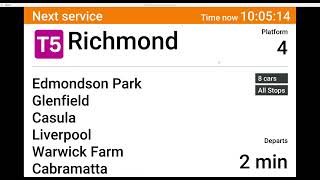 Vlog 311 T5 Cumberland Line Leppington to Richmond [upl. by Ailemac]