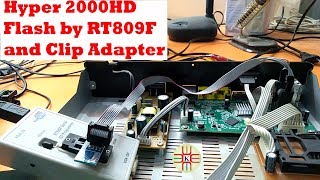 How to Flash Starsat 2000HD Hyper with Programmer and Clip Adapter using Latest Dump File in Urdu [upl. by Annua]