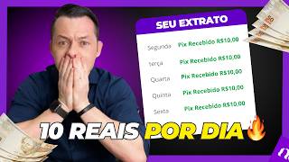 COMO GANHAR R10 POR DIA COM INVESTIMENTOS SEM TRABALHAR [upl. by Keeton]