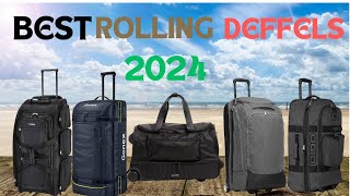 Best Rolling Duffel Bag In 2024  Top 5 Rolling Duffel Bags Review [upl. by Nemsaj419]