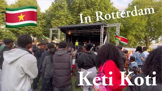 Keti Koti Festival In Rotterdam Part 1 [upl. by Mavra]