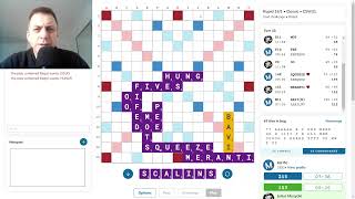 Scrabble game with commentary no469 [upl. by Nellek]