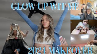 GLOW UP for 2024 WITH ME [upl. by Assiron]