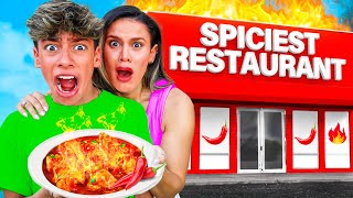 Eating at the Worlds SPICIEST Restaurant [upl. by Ecirtaeb]