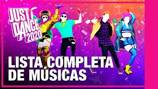 LISTA COMPLETA DE MÚSICAS  Just Dance 2020 [upl. by Caroline]