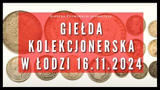 Giełda kolekcjonerska w Łodzi 16112024  Relacja [upl. by Iridissa]