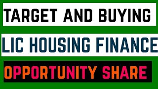 Lic Housing Finance ll Share Opportunity For Buying And Target 📈📈🚀🚀 [upl. by Witty]