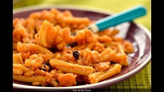 Siciliani Creativi  Pasta con il cavolfiore in rosso ricetta siciliana  Cauliflower pasta [upl. by Dnilazor]