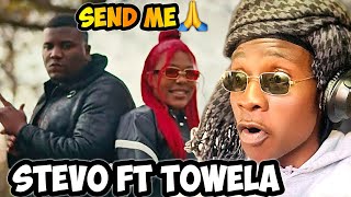 STEVO’S FLOW is INSANE🔥Stevo ft Towela Kaira  Send Me REACTION [upl. by Feeney]