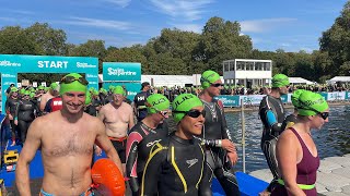 Swim Serpentine 2023 6500 entries Every start [upl. by Prebo648]