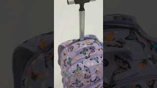 Roll to school with our Rolling backpack butterfly backtoschool2024 gotoschool [upl. by Pinelli]