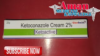 Ketoconazole cream 2 Ketoactive in Hindi review [upl. by Genni95]