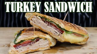 Fast and Easy Turkey Sandwich for Lunch  Recipe by Lounging with Lenny [upl. by Aytnahs258]