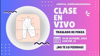 CLASE EN VIVO Aprende a hacer TRASLADO DE PINZA sencillo Técnica de expertos ¡NO TE LO PIERDAS [upl. by Leuqram]