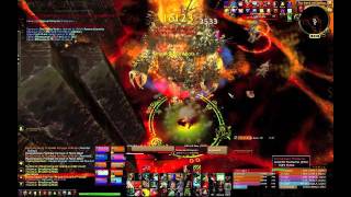 From Chaos vs Volcanus 10 man Legendary Staff Branch of Nordrassil with Vent [upl. by Keldon226]