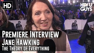 Jane Hawking Interview  The Theory of Everything Premiere [upl. by Mayman]