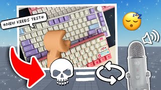 roblox asmr 🌙 IF I DIE I SWITCH KEYBOARDS [upl. by Abbottson]