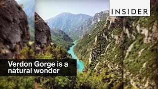 The waters of Frances Verdon Gorge are sparkling [upl. by Eras]