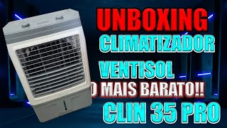 CLIMATIZADOR Ventisol 35 litros CLIN 35 PRO  O MAIS BARATO DO MOMENTO [upl. by Idoc]