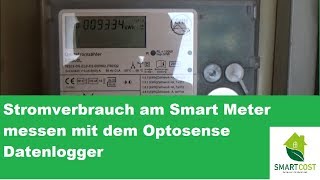 Stromverbrauch messen und aufzeichnen am Smart Meter mit dem Energomonitor Optosense Datenlogger [upl. by Leitao]