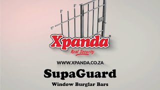 Xpanda SupaGuard Window Security Burglar Bar [upl. by Kari]