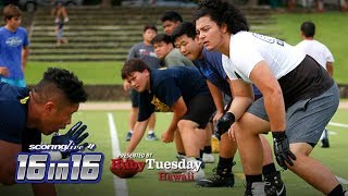 16in16 Football Preview Punahou Buffanblu 2018 [upl. by Niatsirk]