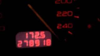 Peugeot 406 top speed over 270 kmh [upl. by Cynthy]