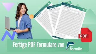 Fertige PDF Formulare von Formilo [upl. by Allsun67]