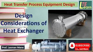 Design Considerations of Heat Exchanger [upl. by Dara]