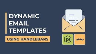 Dynamic Email Templates with Nodejs and Nodemailer  Using Handlebars [upl. by Rhodes745]