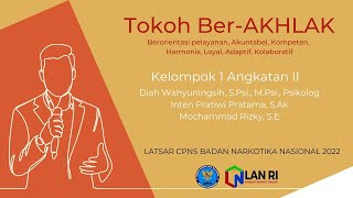 Role Model ASN BerAKHLAK  Ridwan Kamil Latsar CPNS BNN 2022 [upl. by Shayna]