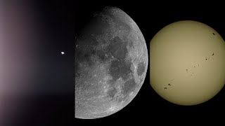 The Sun Moon and Lunar Saturn Conjunction [upl. by Rosie]