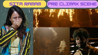 Sita Ramam Movie Reaction  Pre Climax Scene Reaction Dulquer Salmaan  Mrunal  Rashmika [upl. by Ardnaeed]