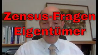 Zensus 2022  die Fragen für die Eigentümer [upl. by Doyle953]