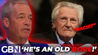 Hes filled with BILE HATRED and INTOLERANCE  Nigel Farage HITS BACK at Michael Heseltine [upl. by Guildroy806]