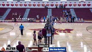 CIML VOLLEYBALL Ankeny Quad vs DNH North Polk and Ankeny Christian [upl. by Isadore]