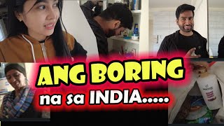 First Time Nag Breakfast Kami ng Kanin sa India  Filipino Indian Vlog [upl. by Lattonia]