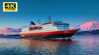 My Cruise with Hurtigruten MS Nordlys from Bergen to Ålesund Norway  Travel Guide 4K [upl. by Hutchison214]